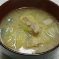 Cookingmam's cooksnap of when they made 具がたっぷり☆我が家の豚汁.