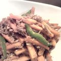べるすけ's cooksnap of when they made にんじんシーチキンの味噌カレーきんぴら.
