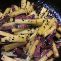 ミッチミッチ's cooksnap of when they made さつまいものバターマヨきんぴら♪♪.