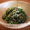cafe0305's cooksnap of when they made 母の味②☆ほうれん草としらすのマヨ和え.