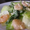 あや　ぱん's cooksnap of when they made 海老とチンゲンサイのこくマヨ炒め.