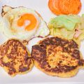 茶太郎ラッシュ･ω･'s cooksnap of when they made ◆めっちゃ簡単☆シンプル豆腐ハンバーグ◆.