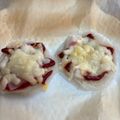 ママメイン！時々子供's cooksnap of when they made 餅に飽きた( -_-)けど餅ピザは食べる.