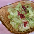 ピンクのたまご's cooksnap of when they made ＊キャベツの梅おかか漬け＊.