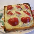 meron♪'s cooksnap of when they made じゃことトマトのチーズトースト.