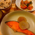 きなこ＊。's cooksnap of when they made 鮭と大根の照り焼き風☆お弁当＆作り置きに.