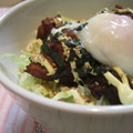 ぴよまめ。's cooksnap of when they made 唐揚丼♪次男弁当①.