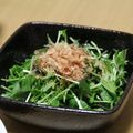 kikikko's cooksnap of when they made みずなとおかかの、サラダ。.