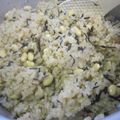 JUNSEIママ's cooksnap of when they made ひじきの煮物でひじきごはん♪.