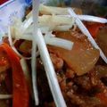 羽尼うに's cooksnap of when they made ☆美味しい☆根菜と挽肉の照り煮.