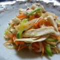 いずみるく's cooksnap of when they made 15分で★もやしと鶏むね肉の和えもの.