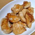 ナーちゃん's cooksnap of when they made 揚げない鶏肉の唐揚げ★甘酢しょうゆ.