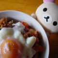 ちゃんとみ's cooksnap of when they made 大好物！キムチ納豆丼.