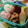 miffy77's cooksnap of when they made ＊＊雪うさぎのお弁当＊＊【キャラ弁】.