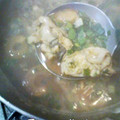 hamalover's cooksnap of when they made 基本の牡蠣の酒蒸し→簡単！牡蠣の味噌汁.