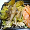 yukiはぴ's cooksnap of when they made キャベツとしめじ♡ガーリックマヨ醤油♡.