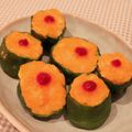 Oishiキッチン♡'s cooksnap of when they made お弁当★ピーマンのじゃが詰め。.