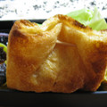 erikacook's cooksnap of when they made チーズと大葉できのこの油揚げ挟み焼き.