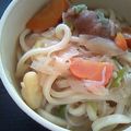 niconoco's cooksnap of when they made 肉じゃがうどん.