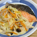ゆかおばさん's cooksnap of when they made 簡単魚料理☆鮭と野菜のマヨネーズソース.