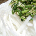 鈴ピヨ's cooksnap of when they made シャキシャキ大根とオクラの夏の小鉢.