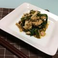 ＊とみこ＊'s cooksnap of when they made ほうれん草と鶏肉の和え物✿✿.