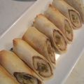 piyochako's cooksnap of when they made ねぎ塩ちくわ春巻き.