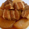 かぷちーのんの's cooksnap of when they made とろける豚バラ肉と大根の煮物.