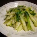 kigiri's cooksnap of when they made セロリの葉とにんにくのシンプル炒め.