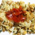 しろジィ's cooksnap of when they made 納豆嫌いも克服！？納豆カレーチャーハン.