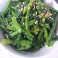 ☆しおり★'s cooksnap of when they made 普通のほうれん草ごまあえ＊.