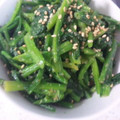 ☆しおり★'s cooksnap of when they made 普通のほうれん草ごまあえ＊.