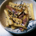 ☆ばた〜すこっち☆'s cooksnap of when they made さつまいものきんぴら.