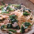 iketa's cooksnap of when they made ぷちぷち食感♪数の子とほうれん草のパスタ.