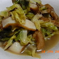 妙香ママ's cooksnap of when they made さつま揚げとキャベツのサッと煮.