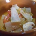 もるみん's cooksnap of when they made 大根と鶏もも肉のトマト味ごろごろスープ.