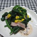 yamita's cooksnap of when they made ほうれん草のバターソテー.