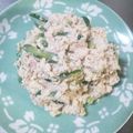 エッグエッグ's cooksnap of when they made ☆豆腐ときゅうりのナムル風？サラダ☆.