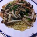 まな_mana's cooksnap of when they made ☆ほうれん草とシーチキンの和風パスタ☆.