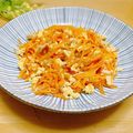 ルパンのかあさん☆彡's cooksnap of when they made にんじんが主役！にんじんシリシリ.