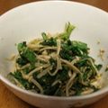 ひろぴた's cooksnap of when they made 春菊のナムル.