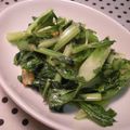 ルクルーゼ☆'s cooksnap of when they made セロリの葉とにんにくのシンプル炒め.