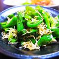 トモヨ0310's cooksnap of when they made レンジで☆じゃこピーマンの和え物.