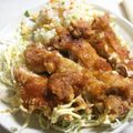 どら子's cooksnap of when they made 鶏もも肉のネギソースかけ.