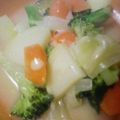 kana7332's cooksnap of when they made 温野菜のチーズスープ風★.