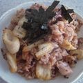 みえんま's cooksnap of when they made 簡単☆ちくわと油揚げのキムチ炒飯.