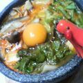 タコきち's cooksnap of when they made 石焼チゲ鍋？石鍋があれば絶対試して!!ミニチゲ.