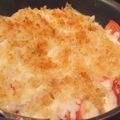 カルチョーフィ's cooksnap of when they made *トマトとアスパラ★ニンニクチーズ焼き*.