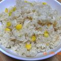妙香ママ's cooksnap of when they made 炊飯器で♪コーンピラフ.
