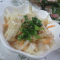 miyuki12's cooksnap of when they made 刺身のツマで簡単節約サラダ.